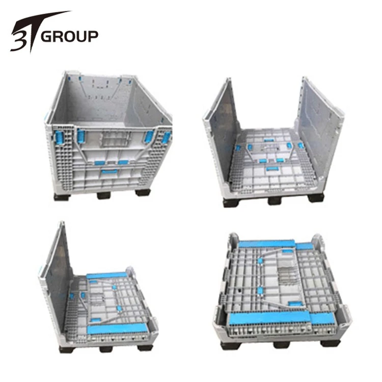 Hygienic Folding Plastic Pallet Bin factory