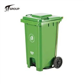 Dustbin de rodes industrials de 240 litres